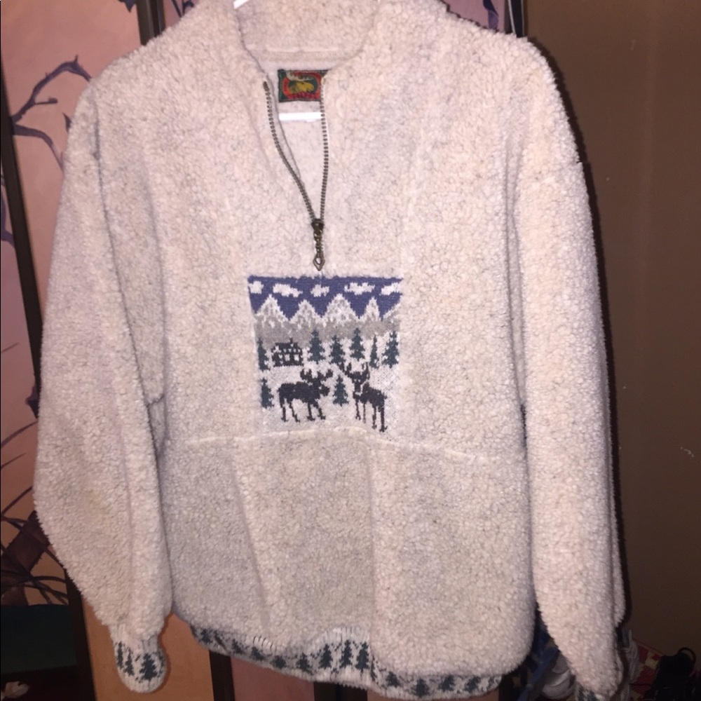 Sherpa sweater